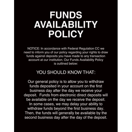 bmo funds availability policy