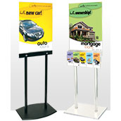 Acrylic Floor Poster Stands