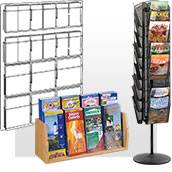 Magazine Rack and Brochure Holders