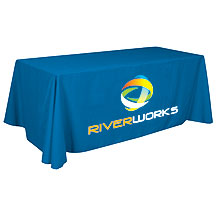 6ft Polyester Table Throw - 4-Sided - Dye-Sub