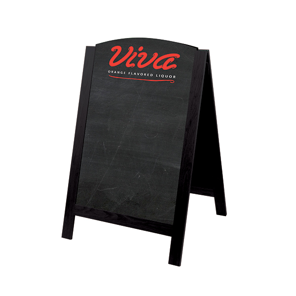 Open Top A-Frame Chalkboard - 24w x 36h