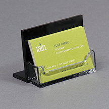 Counter Business Card Holder, (1) Pocket