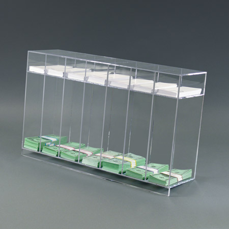 Slant-Back Currency Sorter - 14 Pocket