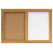 Oak Frame Wall Combination Board - 12x18