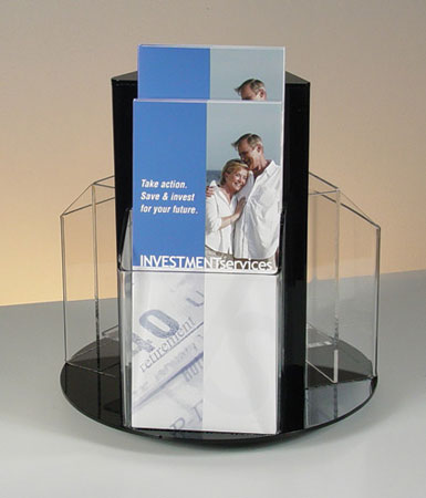 Rotating Literature Dispenser - 4w