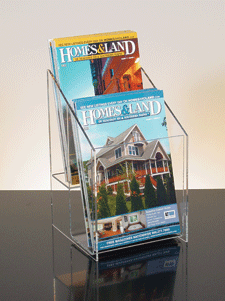 Tiered Literature Holder - 5.5w