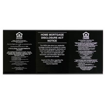 Economy Wall Frame for 3 Acrylic Mandatory Signs