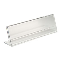 Acrylic Name Holder - 8x2