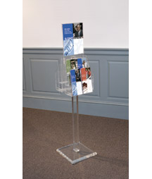 8-Pocket Contemporary Display Floor Frame,