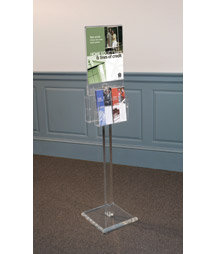 4-Pocket Contemporary Display Floor Frame,