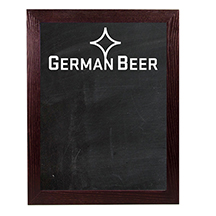 Oak Frame Wall Chalkboard - 12w x 18h