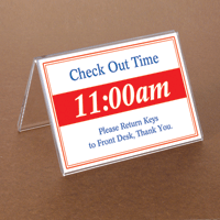 Table Tent Sign Holder - 6x4