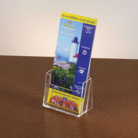 Single Pocket Countertop Literature Holder - 4w