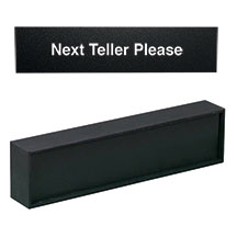 Magnetic Insert - 10x2.25 - Next Teller Please