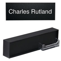 Small Magnetic Name Insert - 6x2.25