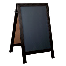 Sidewalk Chalkboard A-Frame Sign - 24w x 36h