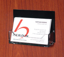 Single Pocket Wall Business Card Holder