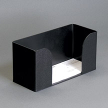 Black Textured ABS Deposit Ticket Holders