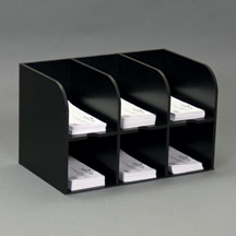 Economical Check Separator - 6 Pocket - 2 Tier