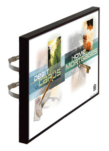 Weather Resistant 17x11 Exterior Frame - Pole Mount