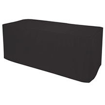 6ft Standard EZ Clean Fitted Table Cover - Blank