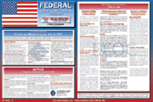 Federal Labor Law -Applicant Edition Poster - 18w x 12h