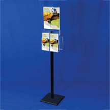 4-Pocket Contemporary Display Floor Frame,