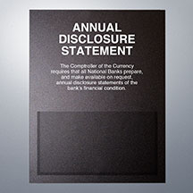 Annual Disclosure Statement - Comptroller of Currency - Magnetic