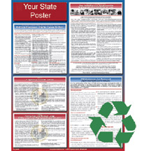 Go Green - State Labor Law Poster 18x24