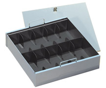 10 Compartment Currency Tray with Cover