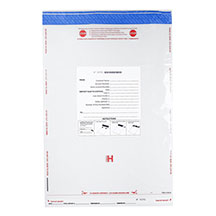 Tamper Evident Deposit Bags - 20x28 Clear - Class H -100 bags