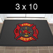 SuperScrape Impressions Logo Mat - 3x10