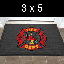 SuperScrape Impressions Logo Mat - 3 x 5