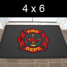 SuperScrape Impressions Logo Mat - 4x6