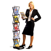 SwingUp Portable Literature Display