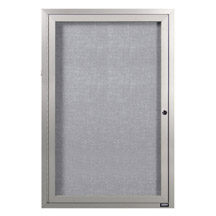 Outdoor Enclosed Bulletin Board with Aluminum Frame 24x36