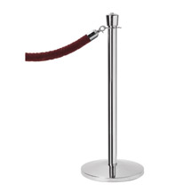 Crown Top Stanchion with Flat Base - Set of 2