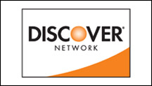 Placard Sign - Discover Network Logo