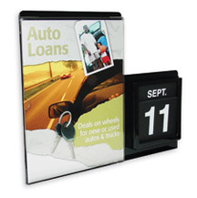 All-In-One Wall Display with Sign Holder & Calendar