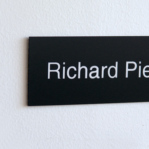 Sub-Surface Engraved Nameplate - 8x2