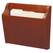 Oak Folder and Chart Holder - Single Pocket