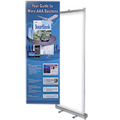 Digitally Printed 31.5w x 79h Banner for Value Banner Stand